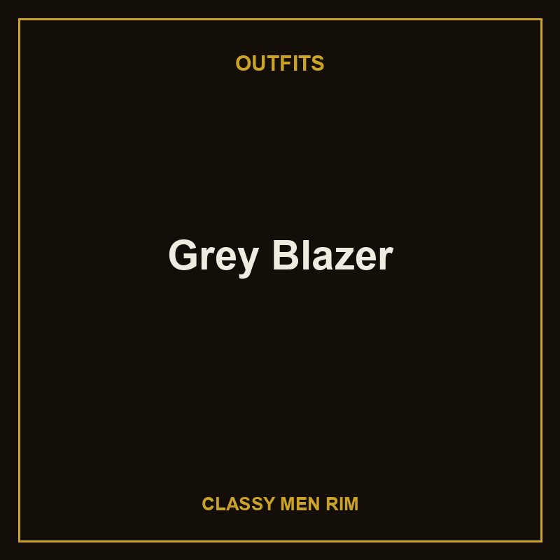 Grey Blazer