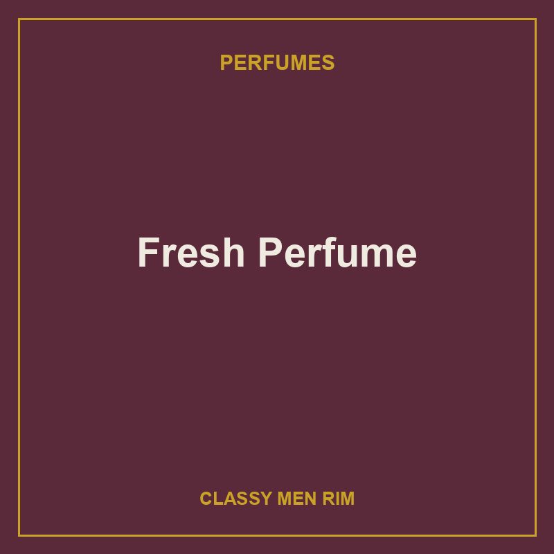 [DEMO-0081] عطر منعش