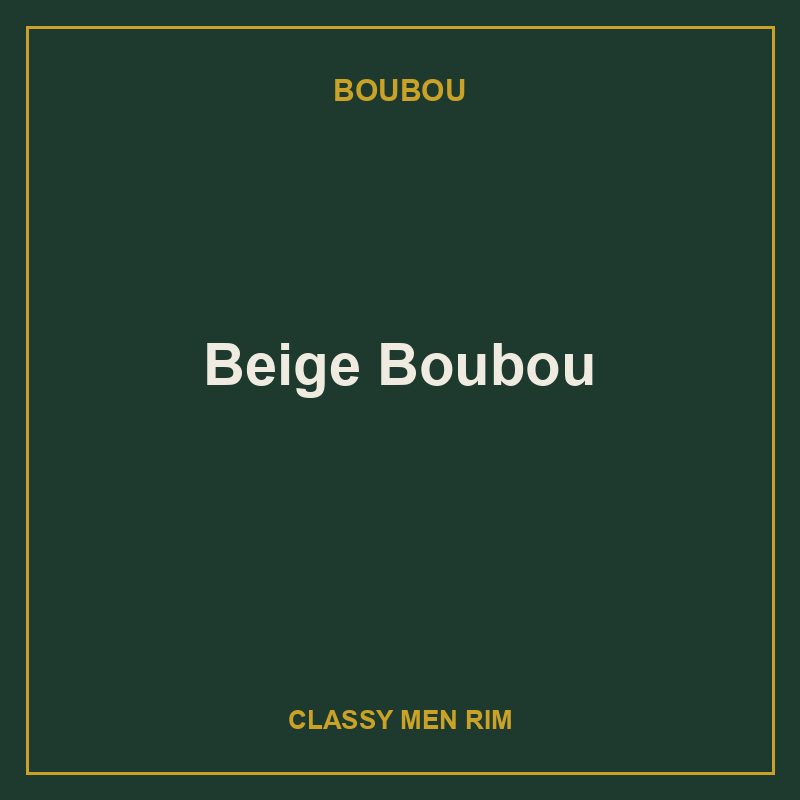 Beige Boubou