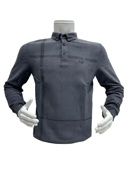 [SCRAP-179] قميص بأكمام طويلة (LACOSTE) PL01 شتوي ازرار