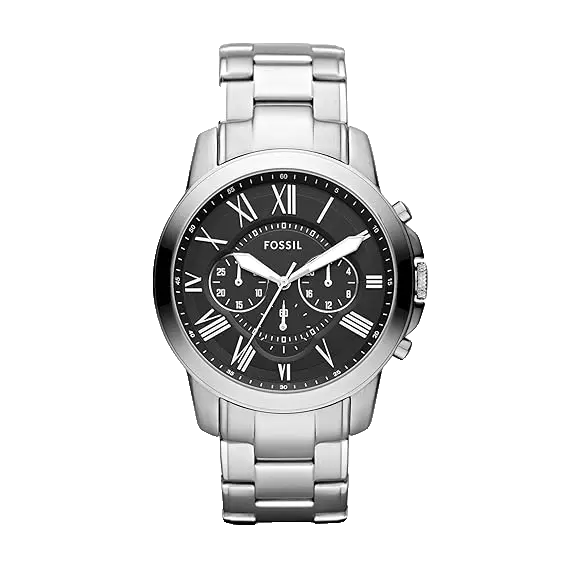 [SCRAP-1120] Fossil Mens Quartz Watch, Chronograph steel
